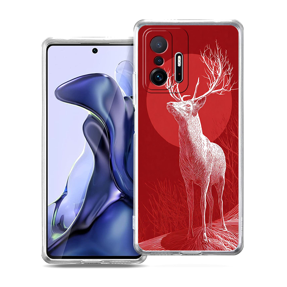 Phone Cases Red Deer - Transparent Phone Case for Xiaomi Mi