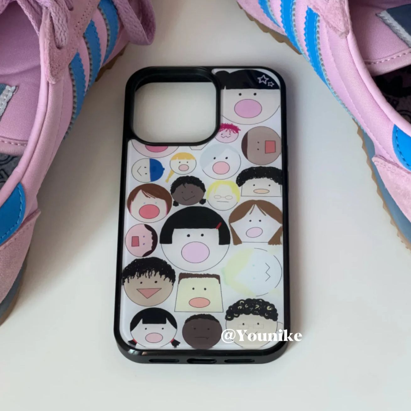Phone Cases Custom - Cartoon Korean Ins Cute Big Head