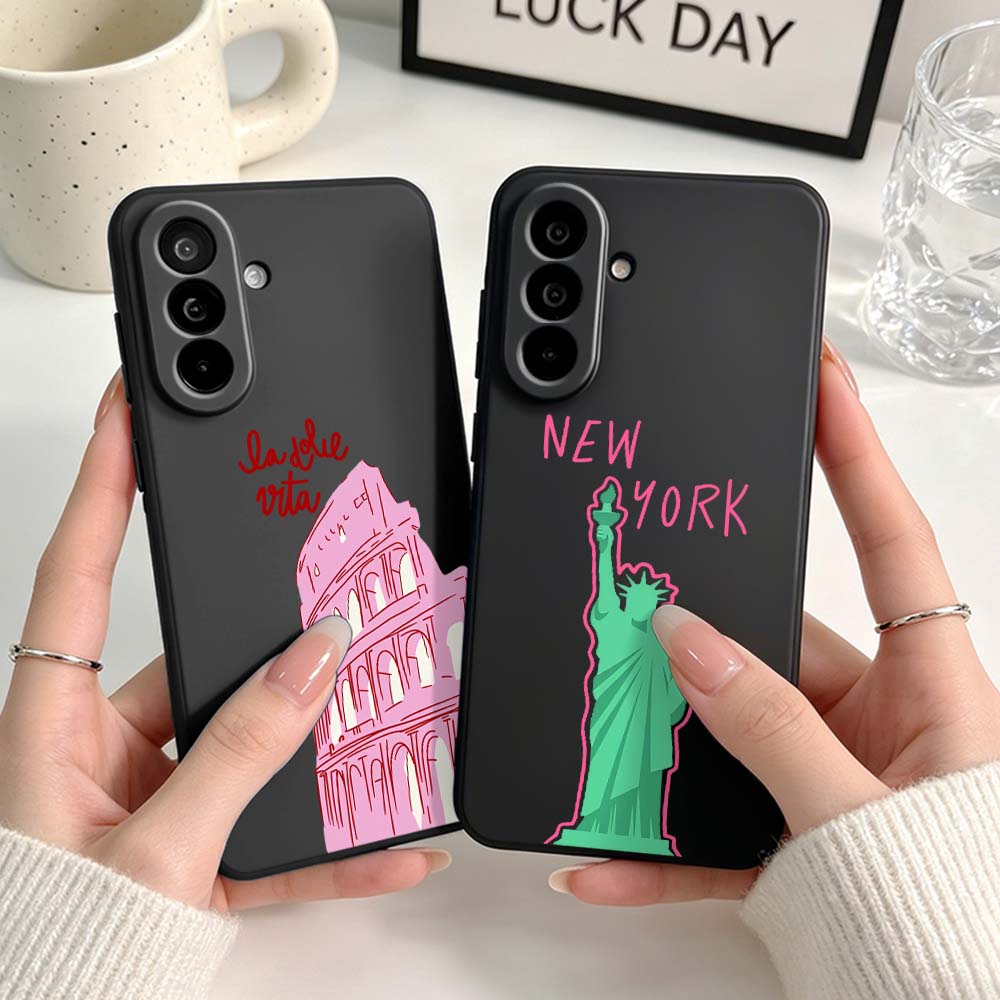 Phone Cases York - Colosseum New York Statue For Samsung