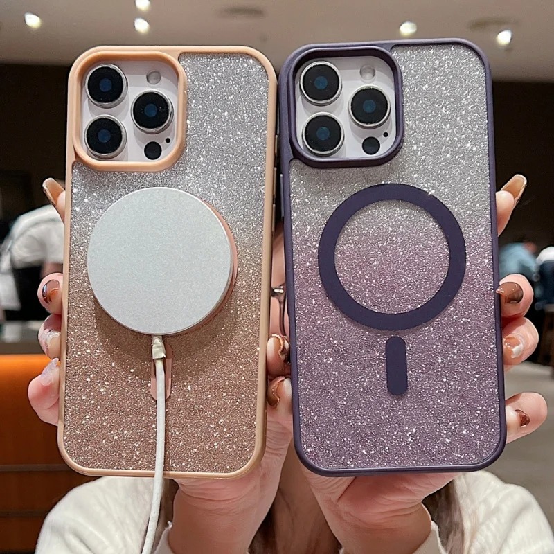 Glitter Shockproof Case - For iPhone 17 Pro Max 18