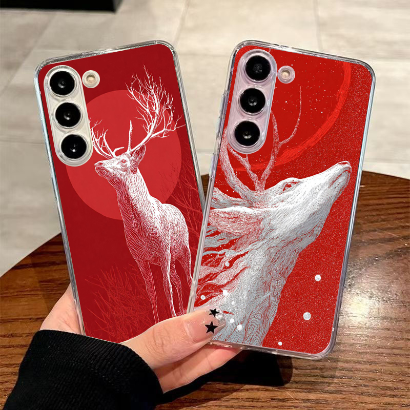 Phone Cases Red Deer - Soft TPU for Samsung Galaxy A12