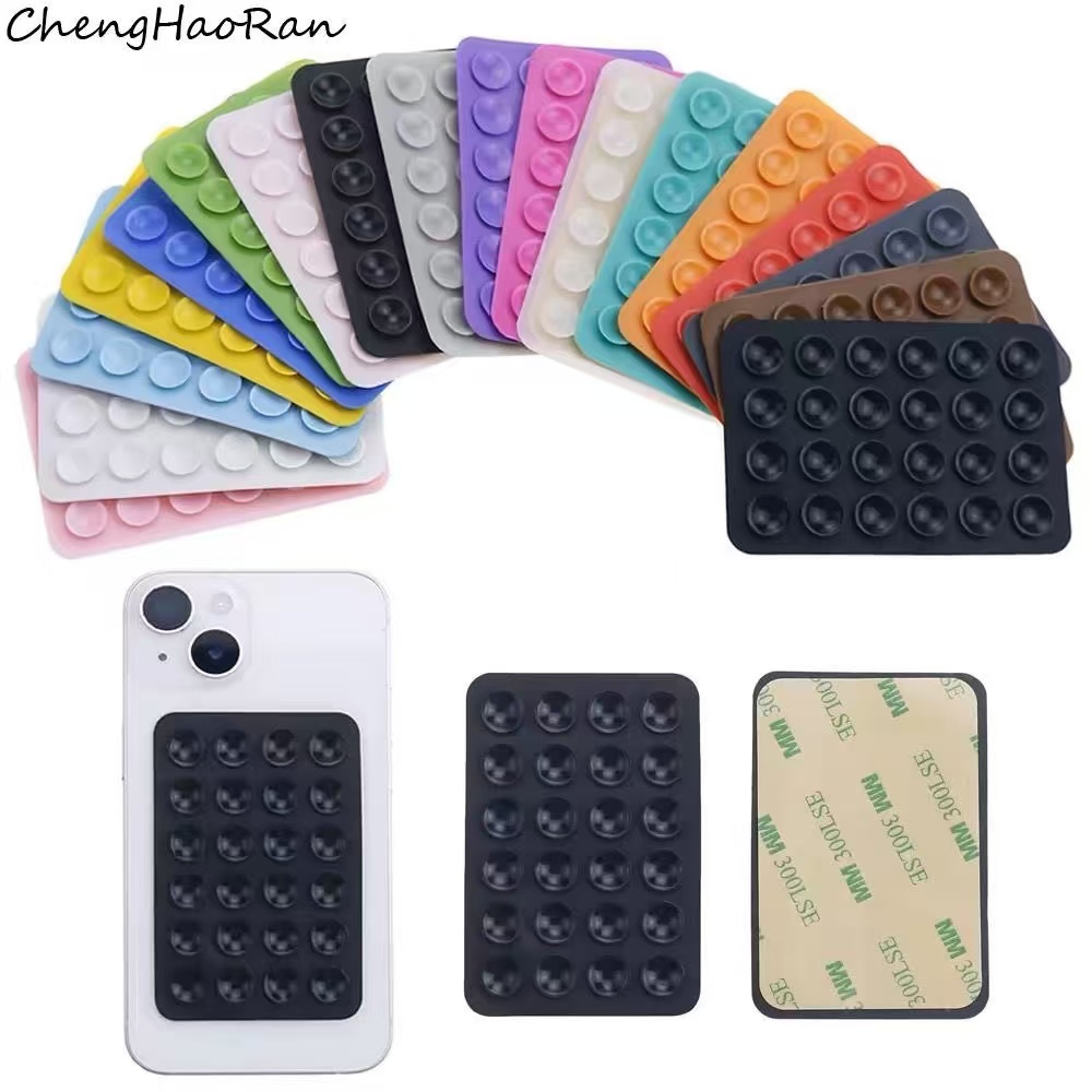 Phone Cases Apple - Multi functional silicone suction cup phone