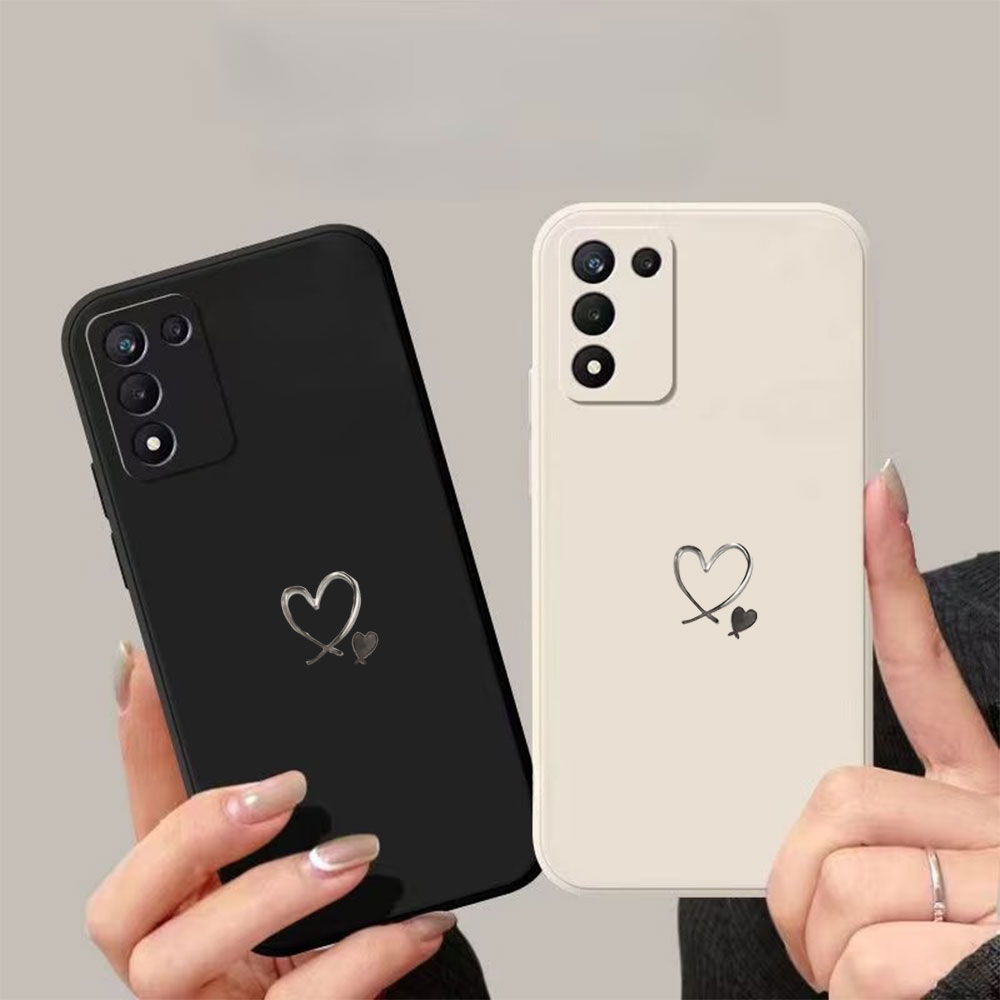 Phone Cases Samsung S25 Fe - Love Heart Print Anti-Drop Phone Case