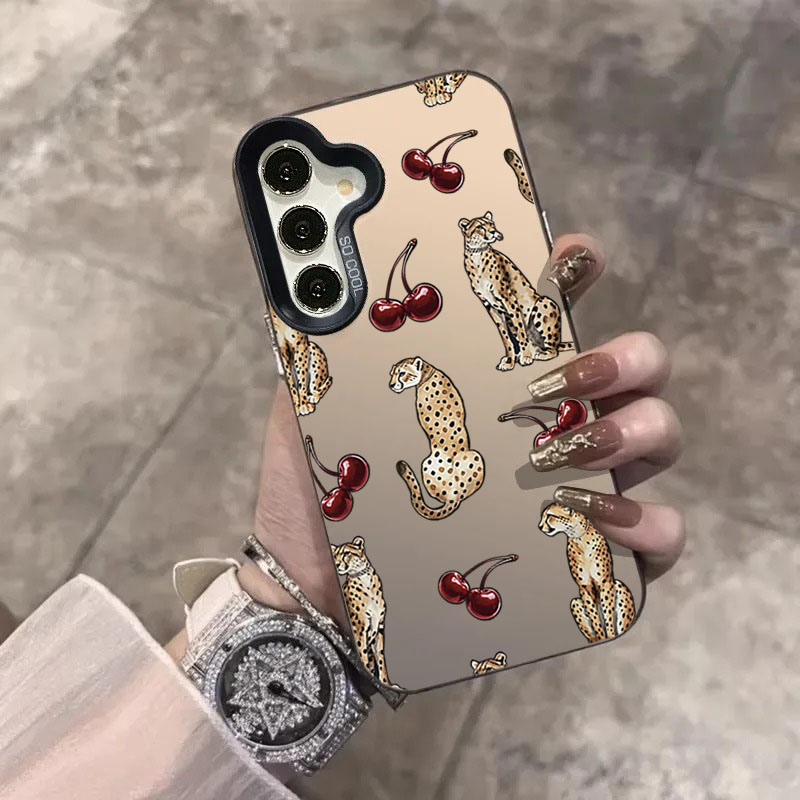 Cherry Leopard Design Laser Ph - đánh giá và giá Phone Cases Designer