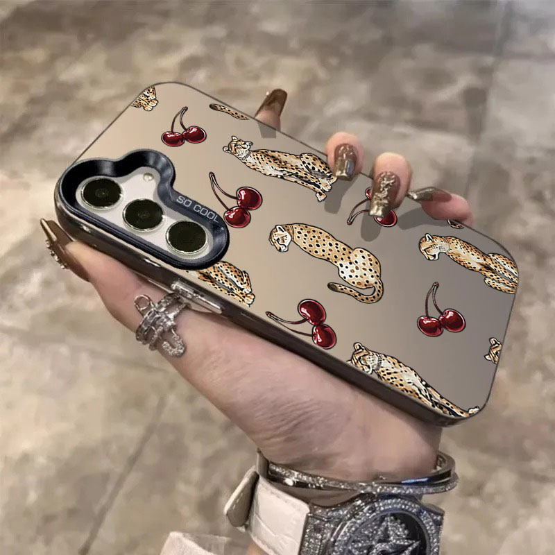 Cherry Leopard Design Laser Ph - đánh giá và giá Phone Cases Designer