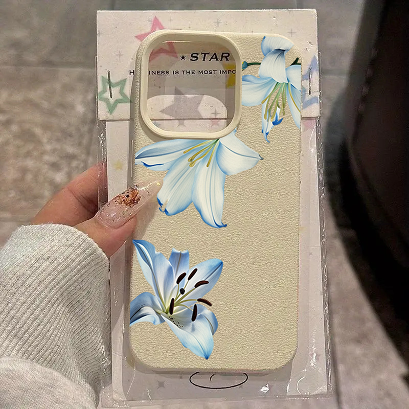Vintage Lily Flower Print Phon - đánh giá và giá Phone Cases Vintage