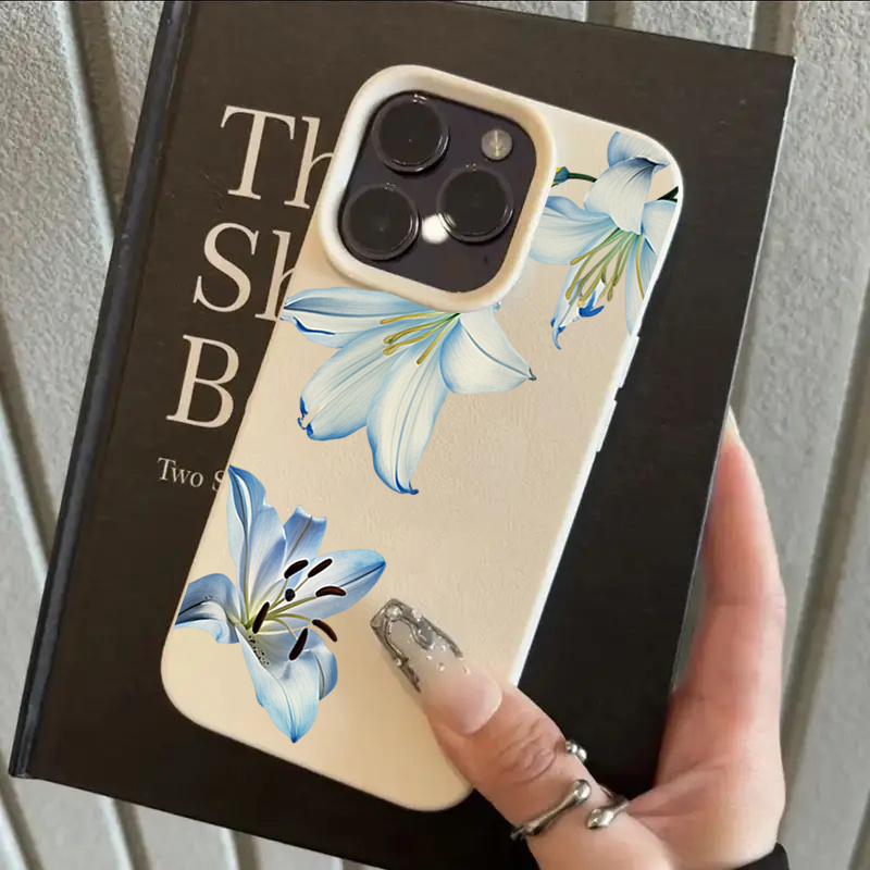 Vintage Lily Flower Print Phon - đánh giá và giá Phone Cases Vintage