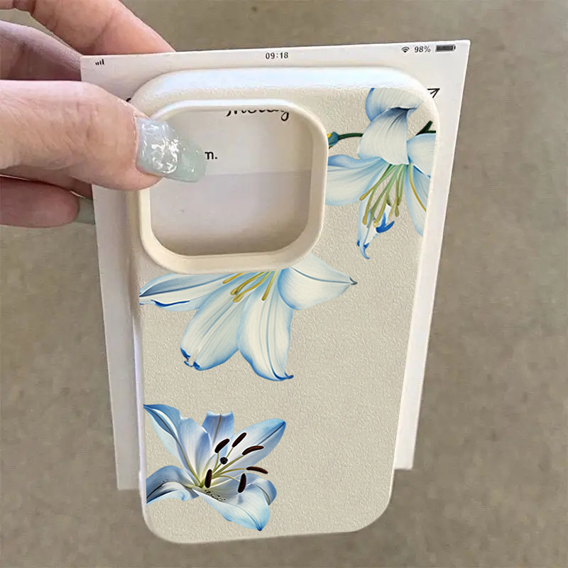 Vintage Lily Flower Print Phon - đánh giá và giá Phone Cases Vintage