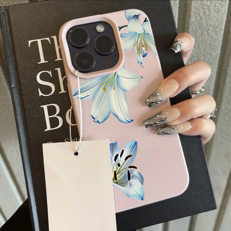 Vintage Lily Flower Print Phon - đánh giá và giá Phone Cases Vintage