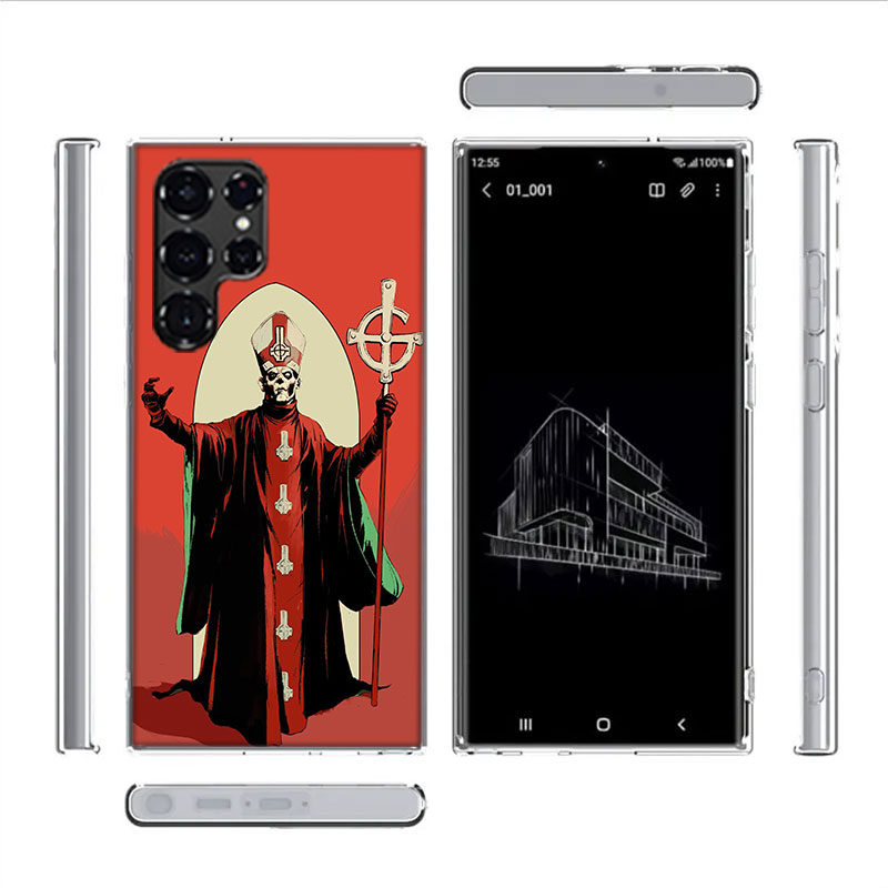 Ghost Heavy Metal Band Capa Ph - đánh giá và giá Phone Cases Shein