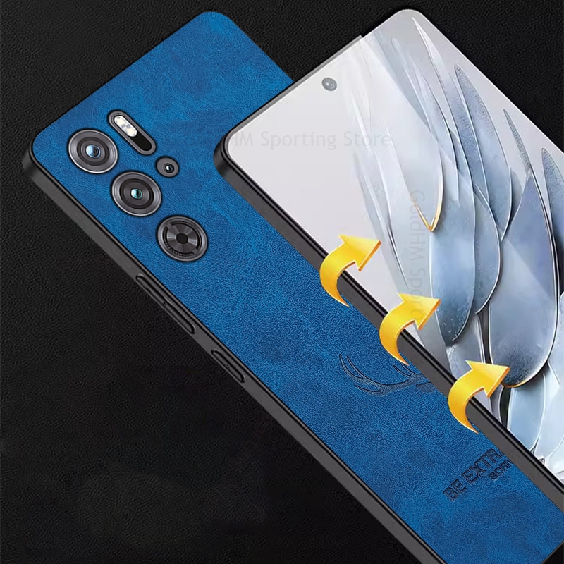 3D Cartoon Head Elk Deer Leath - đánh giá và giá Phone Cases Red Deer