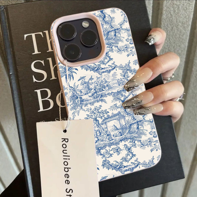 Fashion Blue White Porcelain P - đánh giá và giá Phone Cases Like Loopy