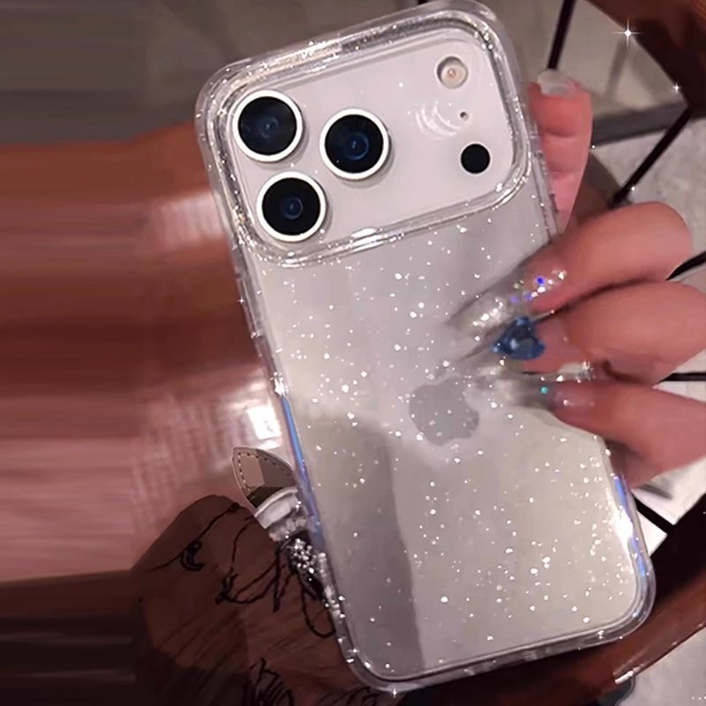 Pink Glitter Bling Clear Soft  - đánh giá và giá Phone Cases Pinterest