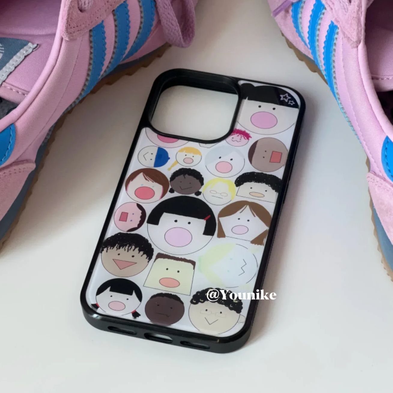 Cartoon Korean Ins Cute Big He - đánh giá và giá Phone Cases Custom