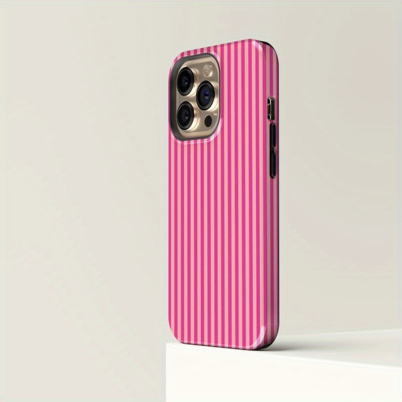 Striped Pink on Pink Tough Pho - đánh giá và giá Buy Phone Cases