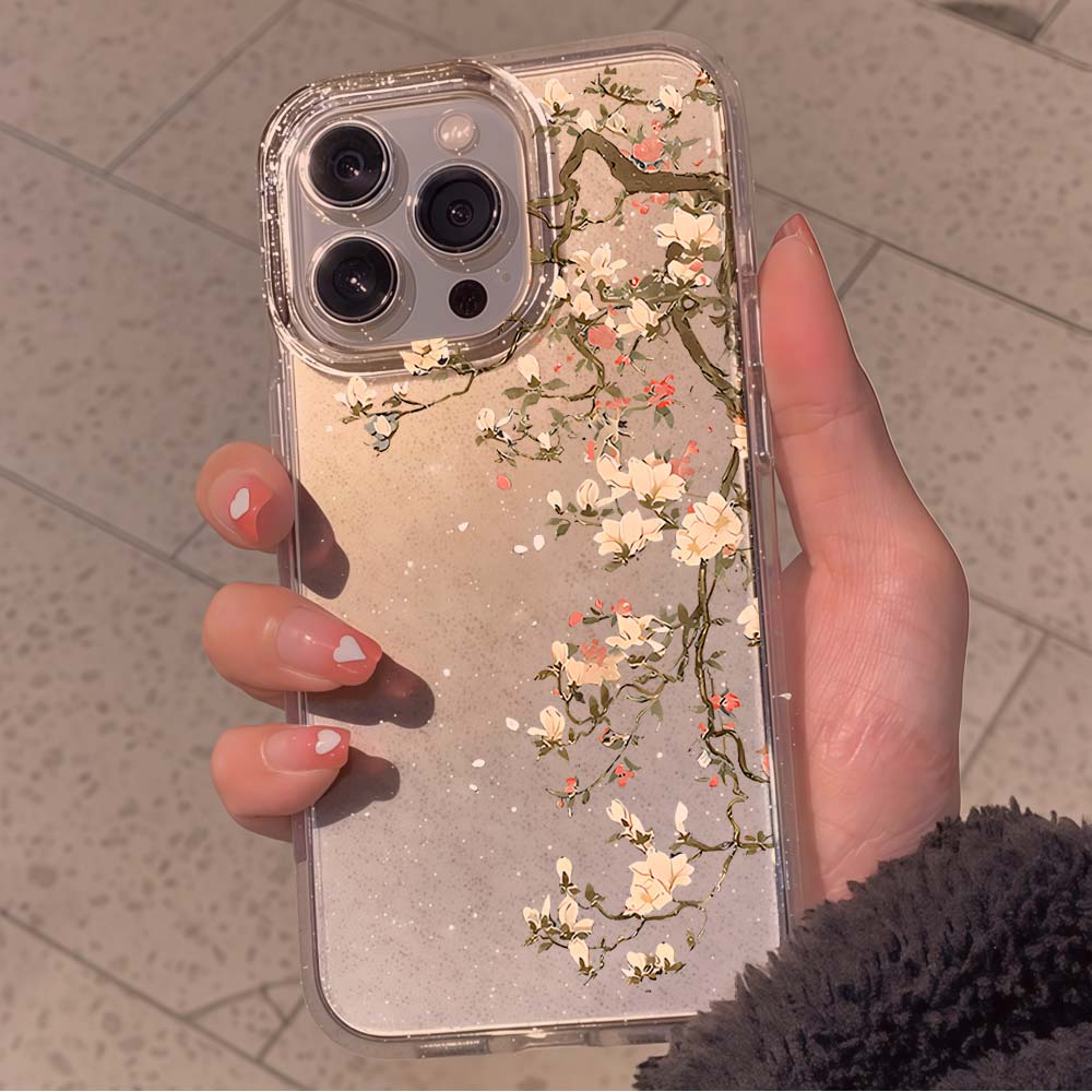 Vintage Magnolia Flower glitte - đánh giá và giá Phone Cases Vintage