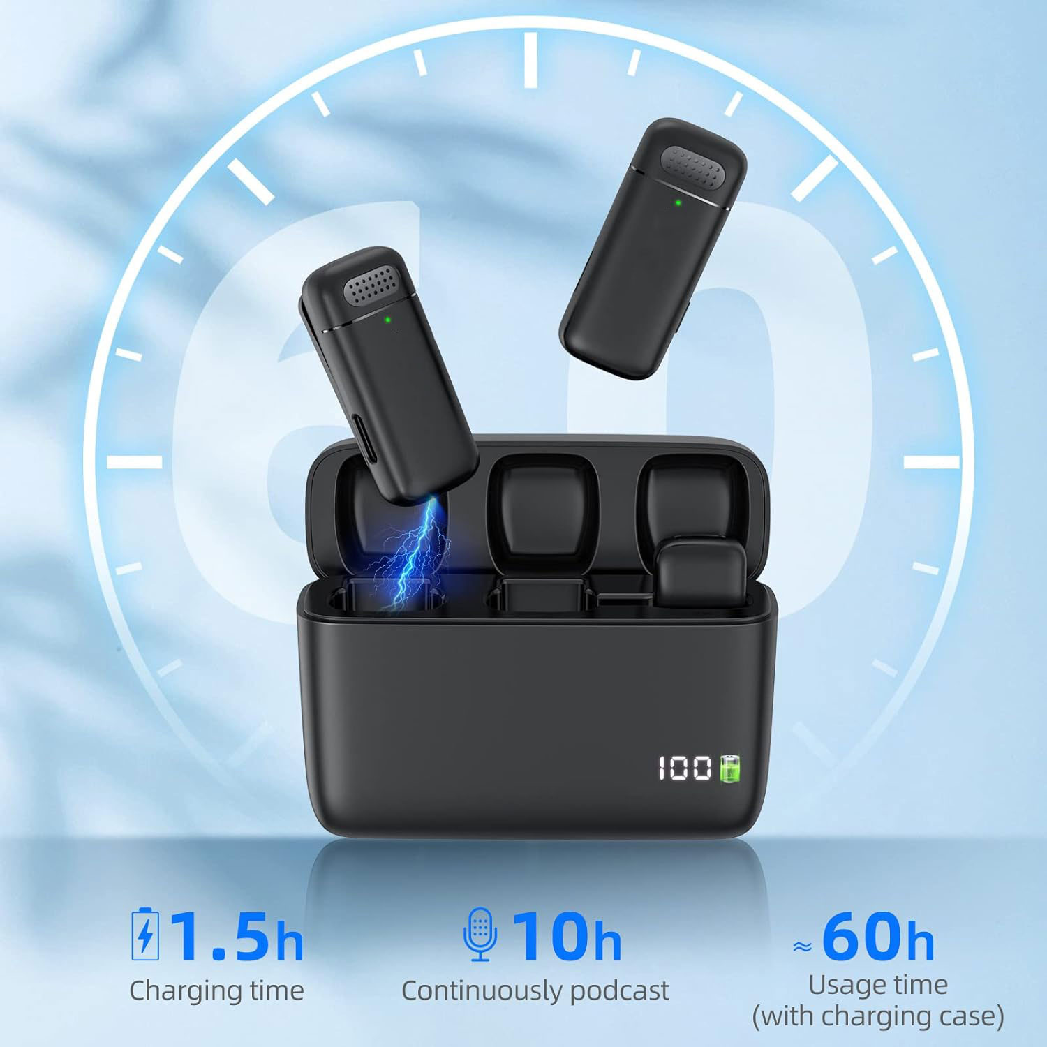 2 Pack Wireless Lapel Micropho - đánh giá và giá Phone Cases Android