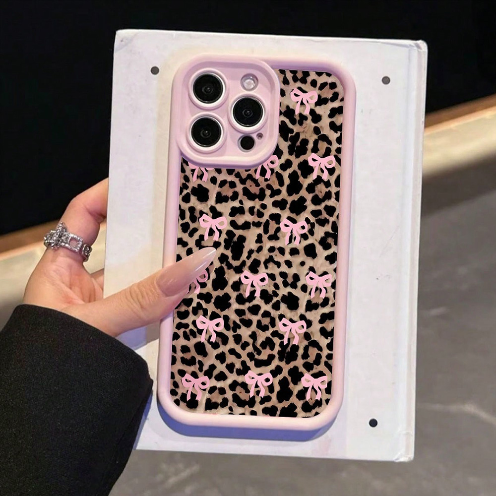 Pink Bow Lily Flower Leopard P - đánh giá và giá Phone Cases Like Loopy