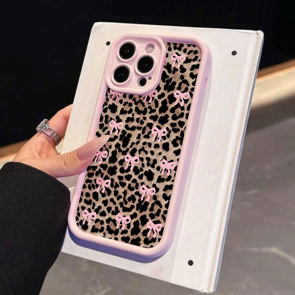 Pink Bow Lily Flower Leopard P - đánh giá và giá Phone Cases Like Loopy