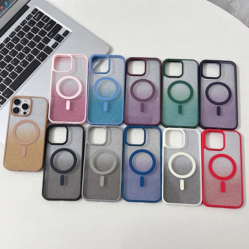 For iPhone 17 Pro Max 18 16 15 - đánh giá và giá Glitter Shockproof Case