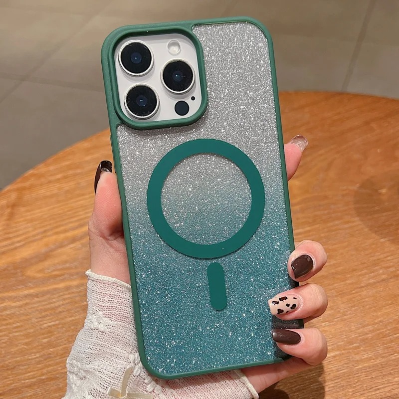 For iPhone 17 Pro Max 18 16 15 - đánh giá và giá Glitter Shockproof Case