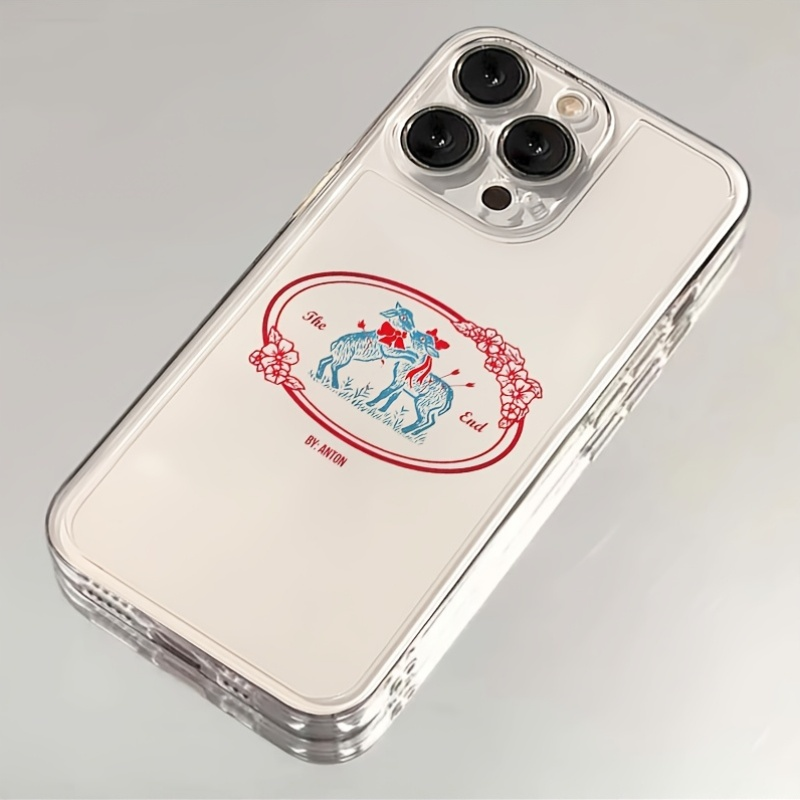 Old‑Fashioned Red Blue Engravi - đánh giá và giá Phone Cases Red Deer