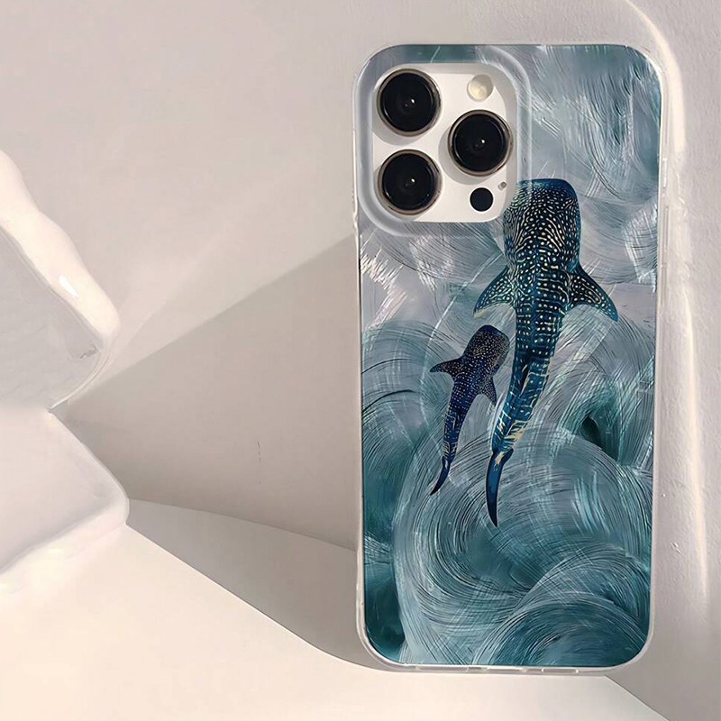 Ocean Shark Whale Design Phone - đánh giá và giá Phone Cases Designer