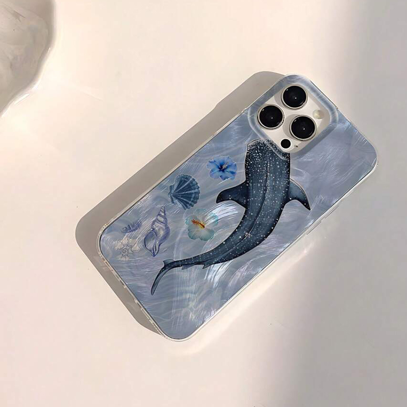 Ocean Shark Whale Design Phone - đánh giá và giá Phone Cases Designer