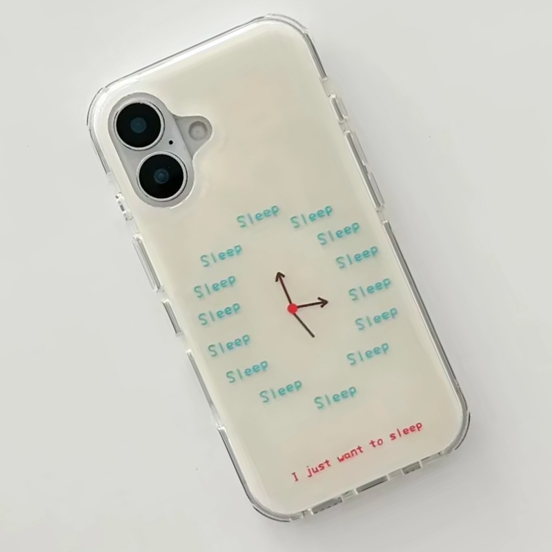 Ins Wind Creative Sleep Clock  - đánh giá và giá Phone Cases Custom