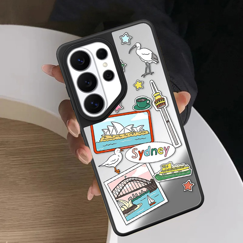 Melbourne Travel Mirror Surfac - đánh giá và giá Phone Cases Melbourne