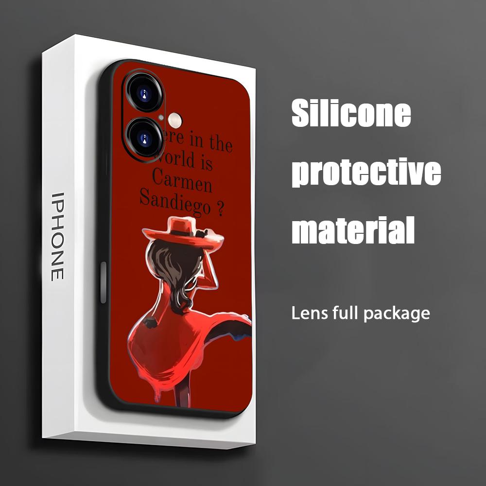 Hot Carmen Sandiego Cartoon Ph - đánh giá và giá Phone Cases Like Loopy