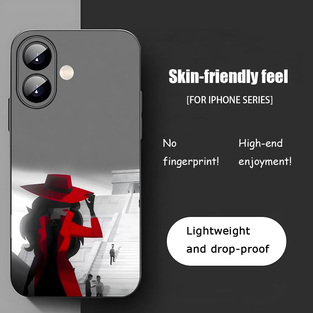 Hot Carmen Sandiego Cartoon Ph - đánh giá và giá Phone Cases Like Loopy