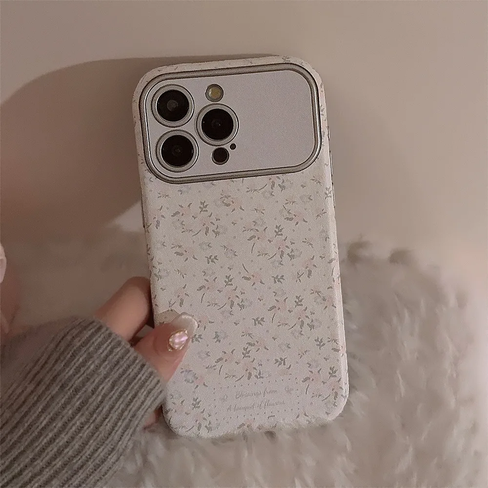 Korean Vintage Flowers Leather - đánh giá và giá Phone Cases Vintage