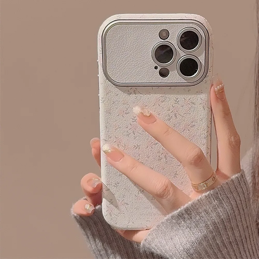 Korean Vintage Flowers Leather - đánh giá và giá Phone Cases Vintage