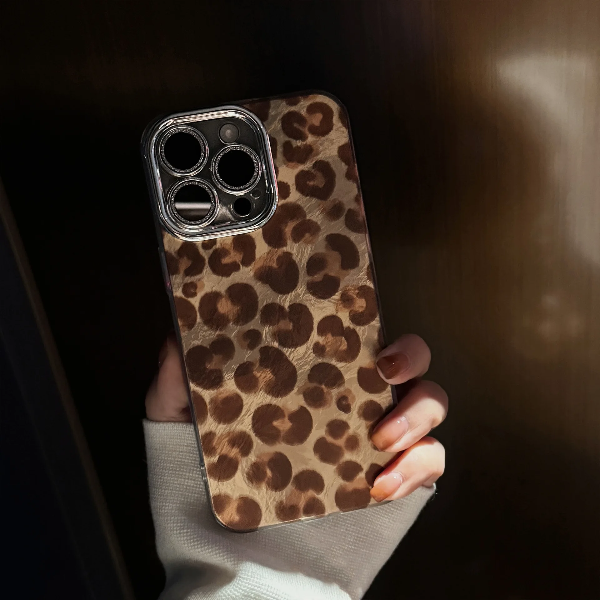 Luxury Leopard Print With Lany - đánh giá và giá Glitter Shockproof Case