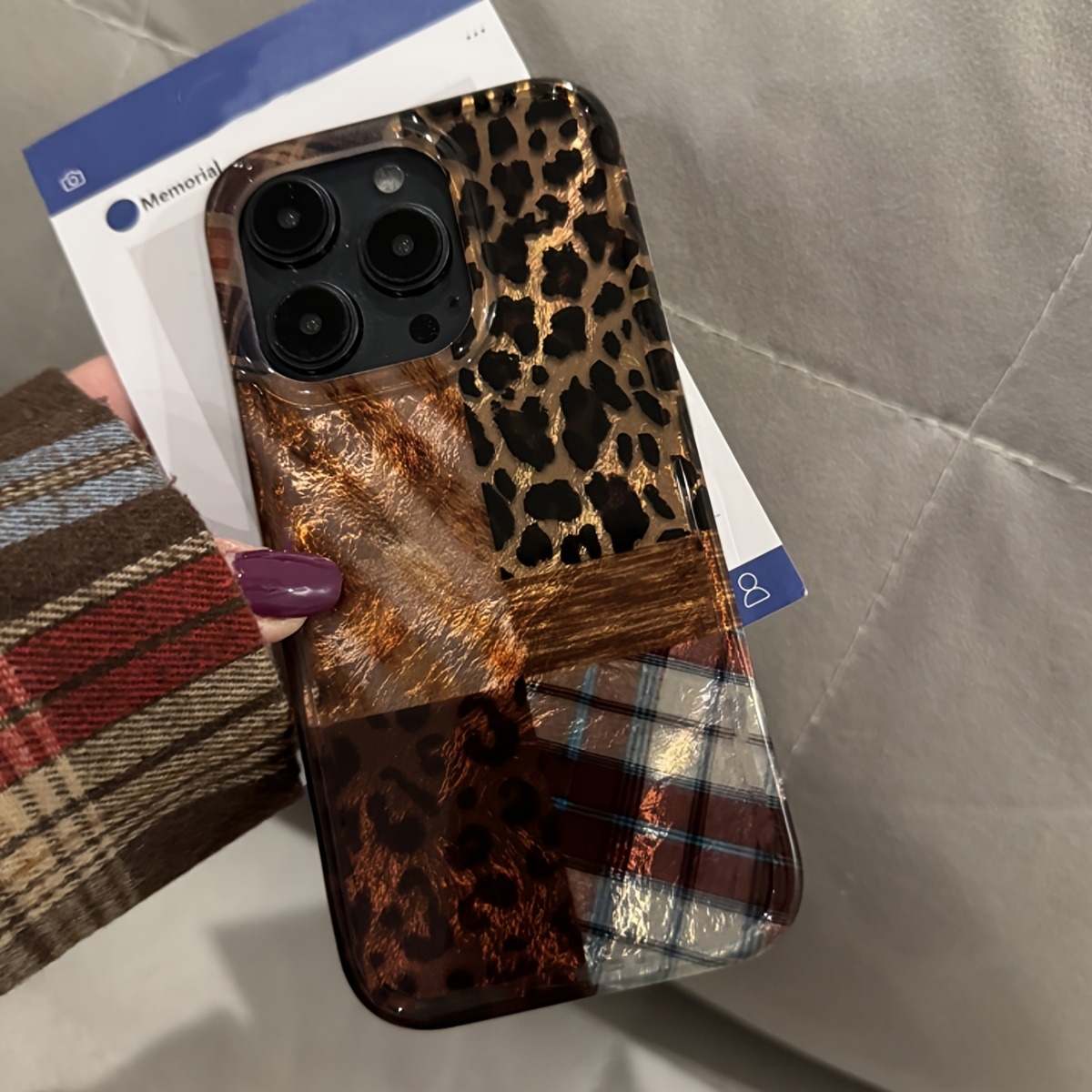 High-End Leopard Print And Tin - đánh giá và giá Phone Cases Designer