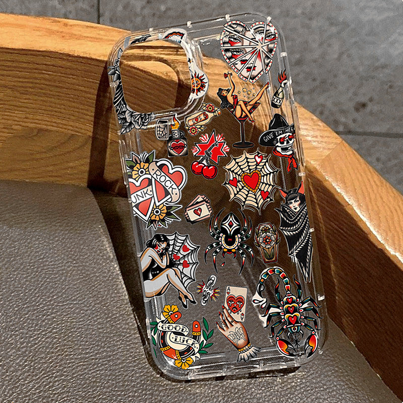 Transparent Vintage Collage De - đánh giá và giá Phone Cases Vintage