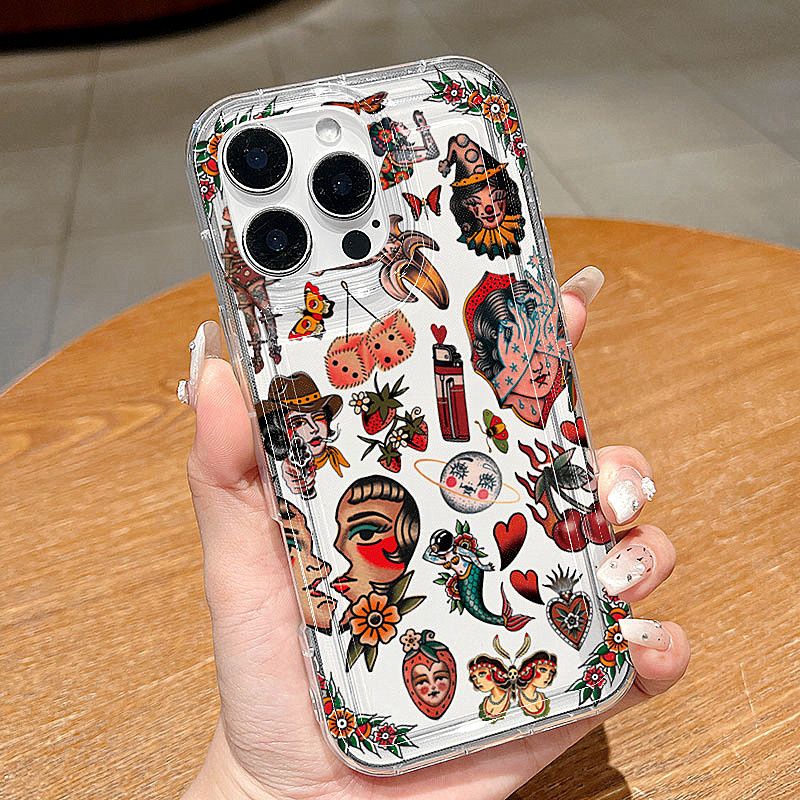 Transparent Vintage Collage De - đánh giá và giá Phone Cases Vintage