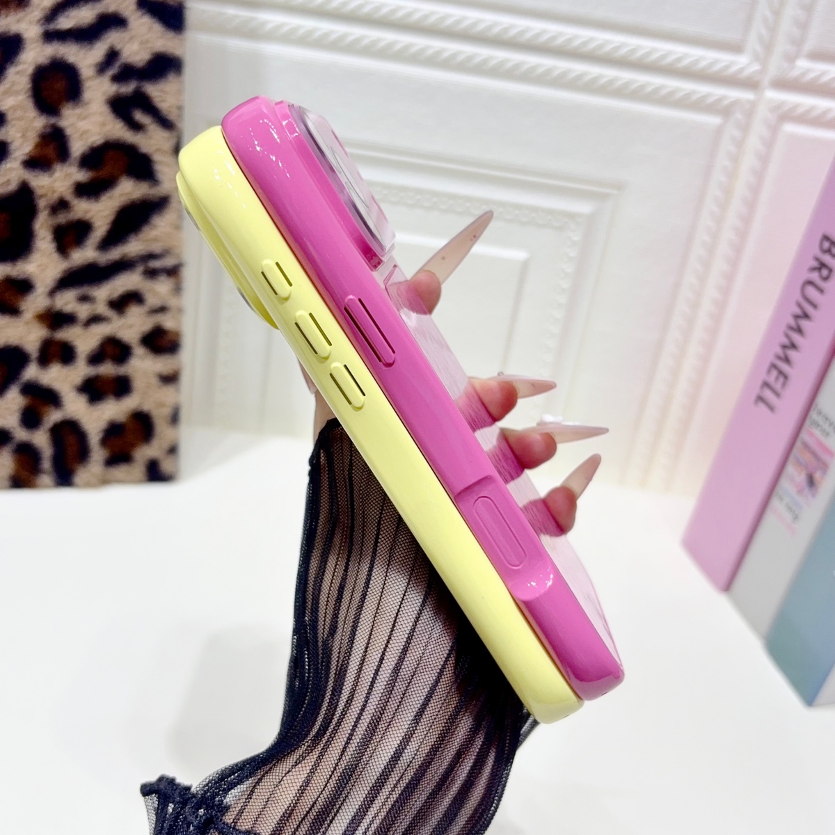 Luxury Glitter Love Heart Leop - đánh giá và giá Glitter Shockproof Case