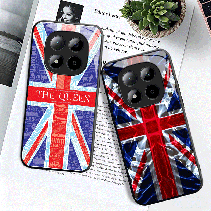 Union Jack England UK Flag Gla - đánh giá và giá Phone Cases Shein