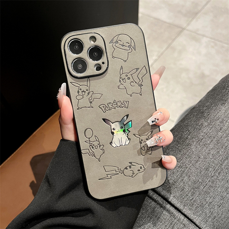 Cartoon Pikachu Faux Leather L - đánh giá và giá Phone Cases Like Loopy