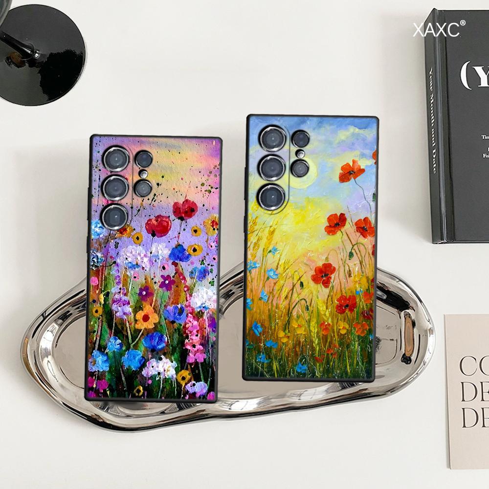 Flower Garden By Gustav Klimt  - đánh giá và giá Phone Cases Vintage