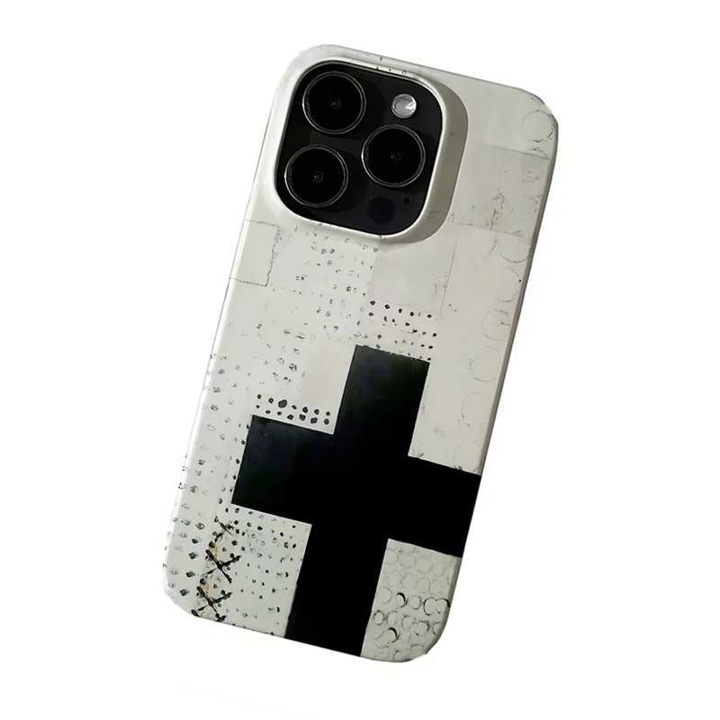 Hot Sale Ins Retro Red Cross A - đánh giá và giá Buy Phone Cases