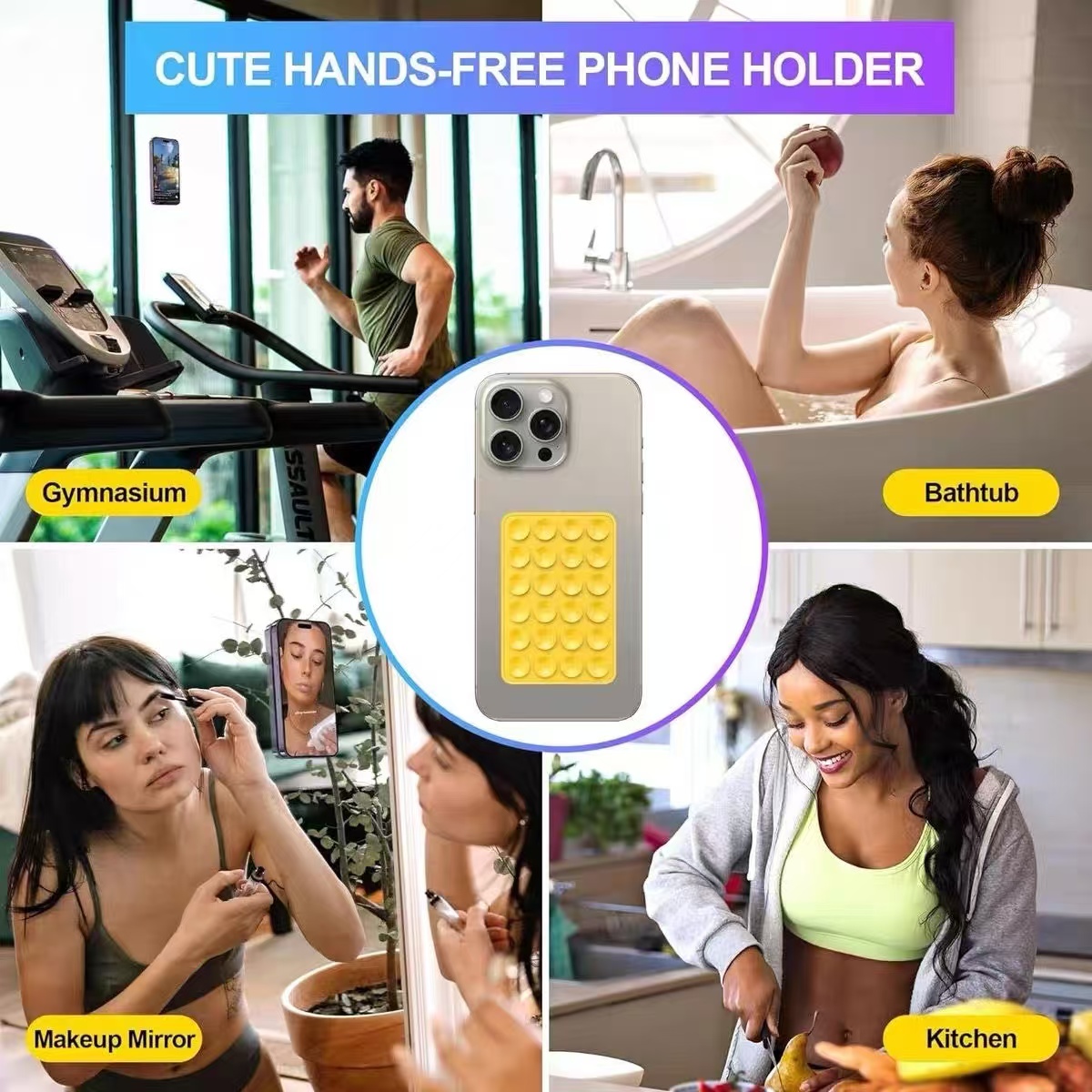 Multi functional silicone suct - đánh giá và giá Phone Cases Apple