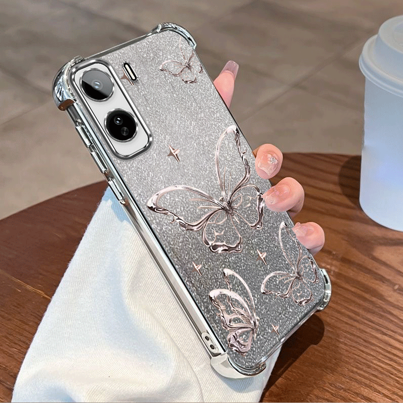 Glitter Plating Cover For Vivo - đánh giá và giá Glitter Shockproof Case