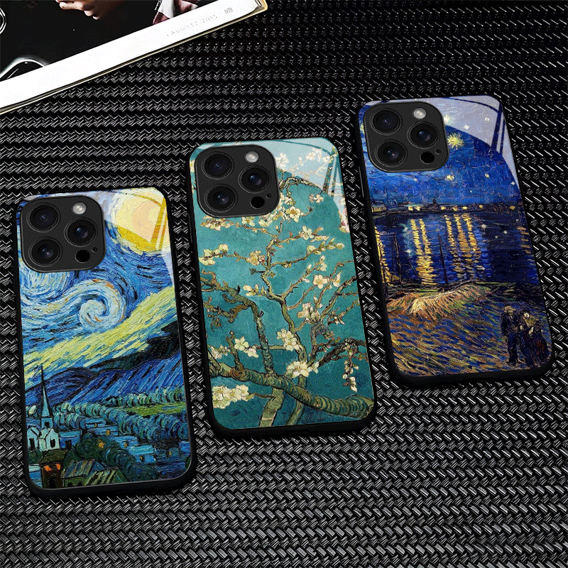 Van Gogh Oil Painting Aestheti - đánh giá và giá Phone Cases Shein