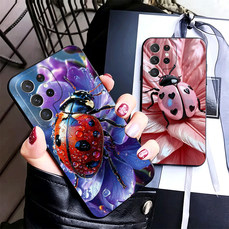 Seven-Spotted Red ladybug Soft - đánh giá và giá Phone Cases Shein