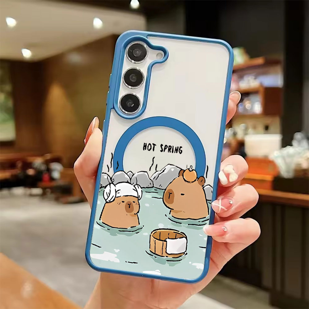 Color Transparent Magnetic Pho - đánh giá và giá Phone Cases Samsung S25 Fe