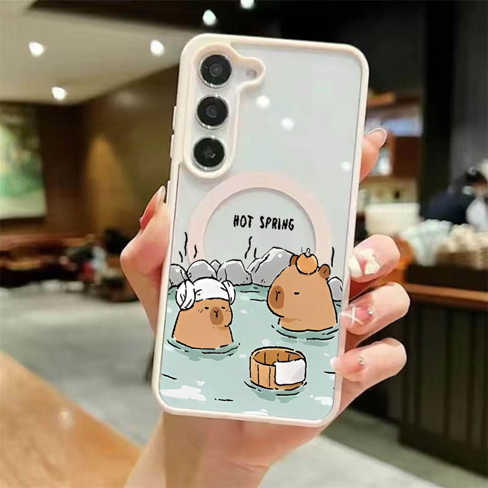 Color Transparent Magnetic Pho - đánh giá và giá Phone Cases Samsung S25 Fe