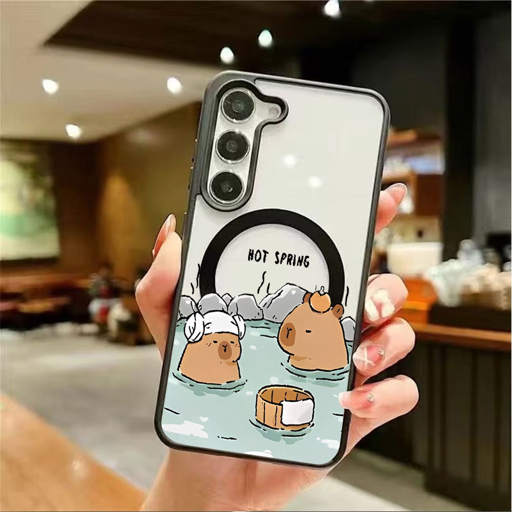 Color Transparent Magnetic Pho - đánh giá và giá Phone Cases Samsung S25 Fe